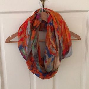Saachi floral print scarf